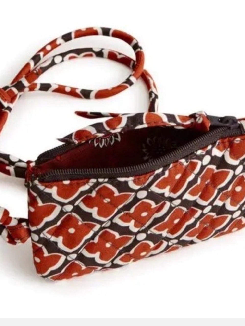 Vera Bradley  Zip Card Pouch Lanyard Moorish New